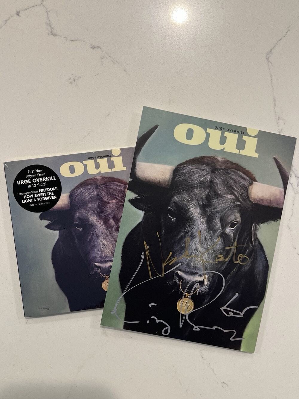 Oui by Urge Overkill CD with Autographed Card